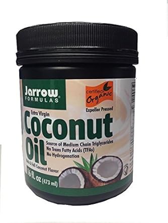 Amazon ジャローフォーミュラズ Jarrow Fromulas オーガニック エキストラバージン ココナッツオイル 473ｍｌ ジャロウフォーミュラズ Jarrow Formulas ココナッツオイル 通販