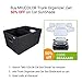 MIU COLOR Car Trunk Storage Organizer Collapsible Cargo Storage Containers for Cars Sedan SUV Truck, Black