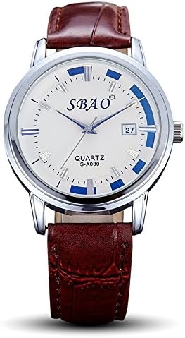 Men, quartz watches, fashion, leisure, personality, PU leather, M0215