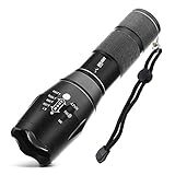 HIILIGHT LED Flashlight Torch 2000 CREE XM-L T6 Zoomable
