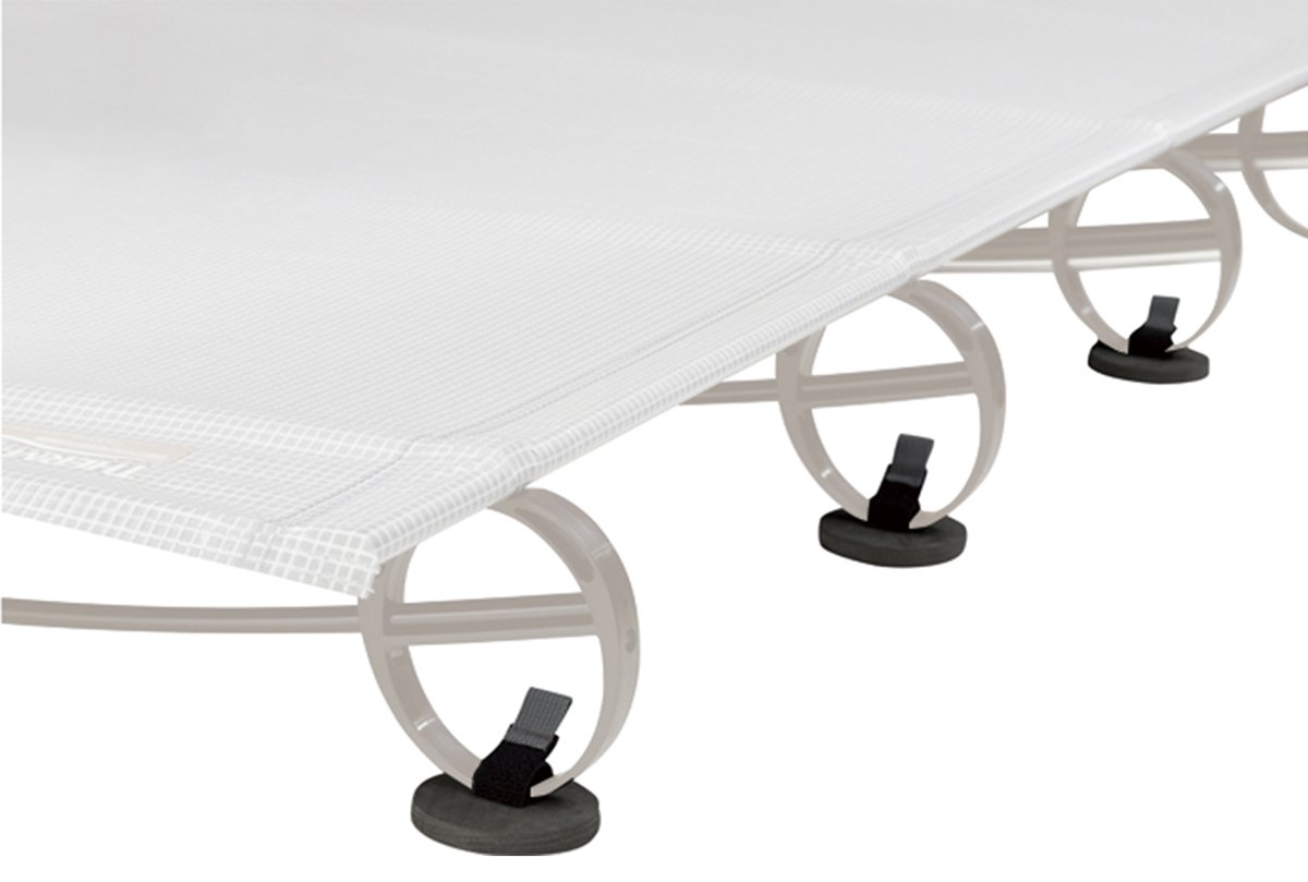 Therm-a-RestCot Coaster, 6-Pack, Black