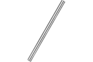 PATIKIL Pure Iron Bar, 0.47" Diameter 8.07" Length Iron String Rod Steel Stick DIY Craft Supplies for Crafting Science Lab Te
