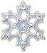 Wilton 3-Piece Snowflake Cookie Cutter Set