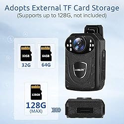 BOBLOV Bundle Deal, KJ21 1296P Body Camera and B4K2