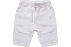 Ding Dong Baby Toddler Kid Boy Summer Solid Cotton Shorts