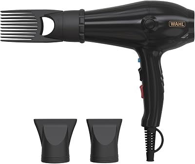 Powerpik 5000 Asciugacapelli con accessorio pik per acconciature afro