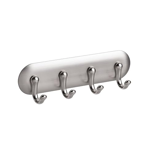 InterDesign Twillo Wall Mounted Letter Rack, Key Holder for Wall, Metal