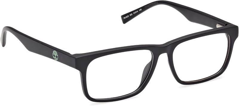 Brillengestell (Model TB1833) für Unisex, Rechteckig, gefertigt aus Kunststoff (inklusive Brillenetui)