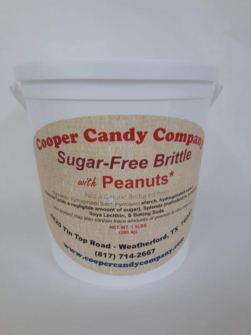 Amazon.com : Cooper Candy Company Sugar-Free Brittle with Peanuts (1