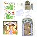 Creative Roots My Fairy Doorways Woodland by Horizon Group USA, Decorate a Woodland Fairy Door, Pretend Play, Includes Gemstones, Stickers, Hardcover Storybook, Cards & More