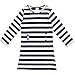 Frogwill Girls Stripe Long Sleeve Party Mini Casual Dresses 4/5Y