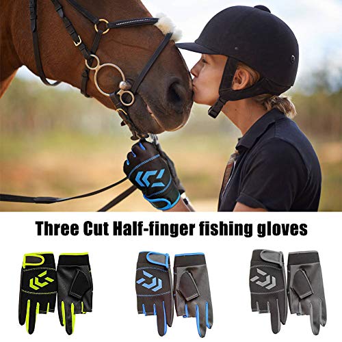 Outdoor-Angelhandschuhe Outdoor Non - Slip Fishing Schutz gegen Stichwunden Männer Drei - Finger Angelhandschuhe Hoch… – Bild 7