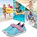 WALUCAN Girls' & Boy's Water Shoes Aqua Shoes Athletic Sneakers Lightweight Sport Shoes(Toddler/Little Kid/Big Kid)