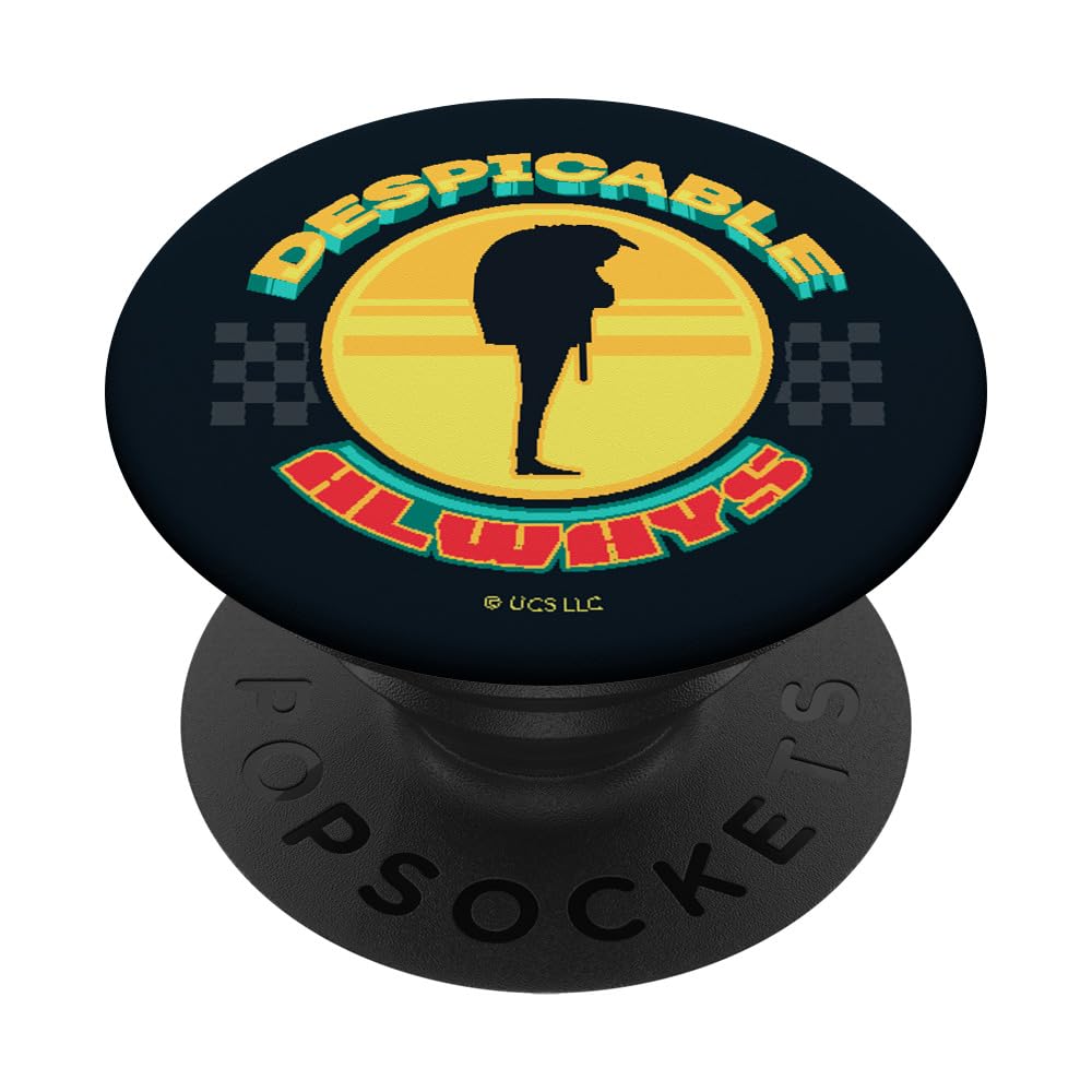 Minions Despicable Me 4 Gru Despicable Always PopSockets Swappable PopGrip