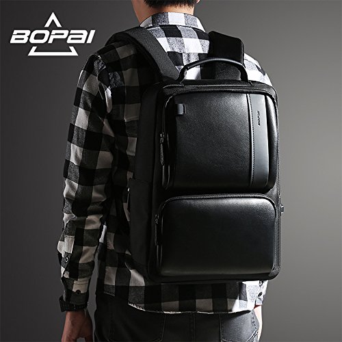 Bopai Business Backpack 14 inch Laptop Bag USB Charging Port and Anti-theft Computer Rucksack