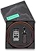 Mio Marino Ratchet Click Belts for Men - Mens Comfort Genuine Leather Dress Belt - with Automatic Buckle, Enclosed in an Elegant Gift Box - Style 185 - Mahogany - Adjustable from 28