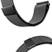 Aisun Accessories Band, Magnet Lock Milanese Loop Stainless Steel Bracelet Strap Band for Fitbit Blaze Smart Fitness Watch (Black)