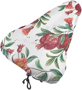 Zemivs Fundas de Asiento Personalizadas Fruta Durian con Hojas y Flores