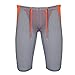 YiZYiF Men's Breathable Running Tights Bikini Stretch Workout Pants Grey Medium