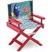 Delta Disney Finding Dory 5 Piece Furniture Kids Set - Plastic Toddler Bed, Multi-Bin Organizer, Art Desk and Chair, Director's Chair for Girls Toddler