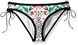Body Glove Women's Reflection Tie Side Mia Bikini Bottom, Multi, XL
