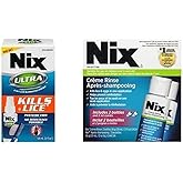 NixUltra with Lice Comb (59ml) & Multi Pack Crème Rinse with Nit Removal Comb
