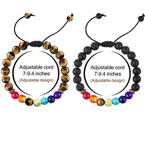 4 MONOZO+Bead+Chakra+Bracelet+Aromatherapy