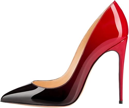 Monicoco Ubergrosse High Heels Mehrfarbig Damenschuhe Spitze Zehen Stiletto Pumps Fur Party Und Club Amazon De Schuhe Handtaschen amazon de