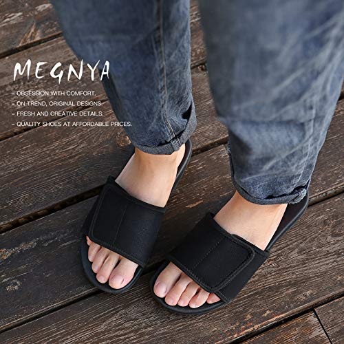 MEGNYA Orthopedic Slides for Ladies, Comfort Cushion Supportive Sandals
