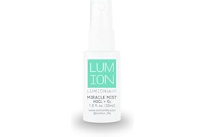 LUMION skin - Natural Miracle Mist Face Spray | Soothes Redness + Irritation, Promotes Healthy, Calm, Clear Skin, Hypochlorous Acid (Mini, 1 oz | 30 ml)