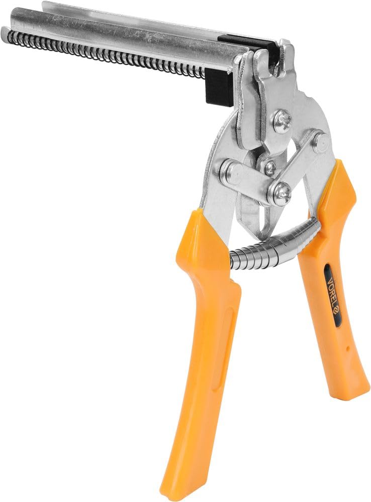Vorel Wire Fixing Pliers for Attaching Tension Wires and Fences | with Magazine | Type E/np | Fence Pliers Fence Attachment Monthly Pliers
