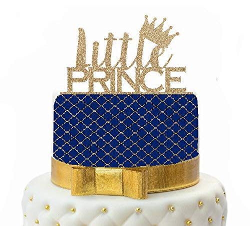 Amazon.com: Little Prince Cake Topper, Glitter Little prince Baby