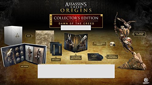 Assassin's Creed Origins Dawn of The Creed Collector's Edition [NO GAME]