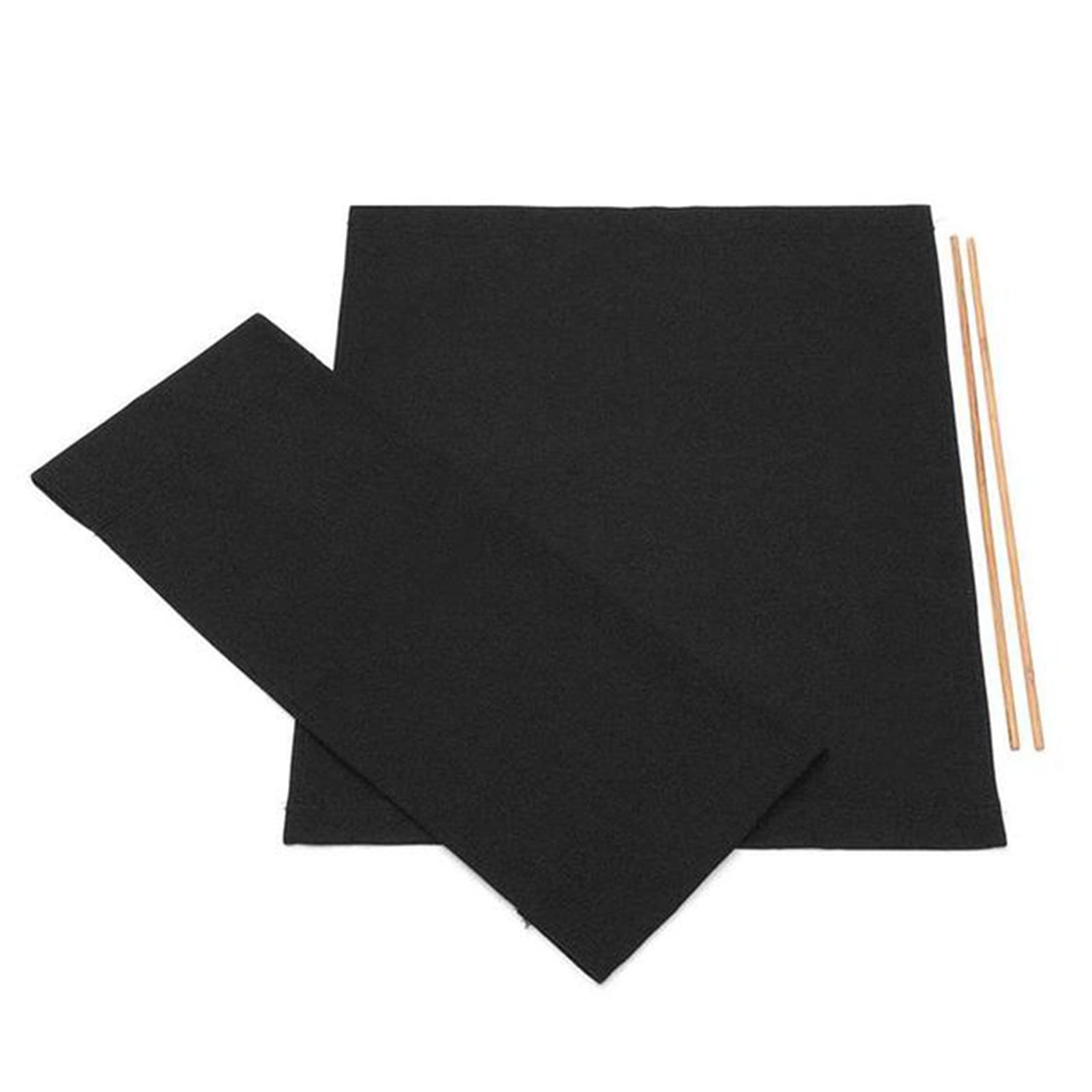 WMLBK Directors Chair Covers, Durable Replacement Seat Cover Canvas for Directors Chair, Casual Home Movie Director Chair Stool Protector (Black)