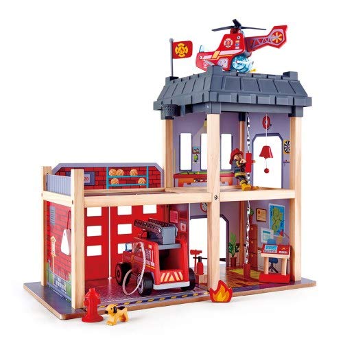 Hape Fire Station Playset - Image 2