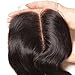 UNICE Hair Body Wave Lace Closure Middle Part Brazilian Unprocessed Virgin Human Hair 4x4 Lace Closure Natural Black Color (16inch)