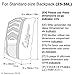 Salzmann 3M Scotchlite Reflective Backpack & Helmet Cover, Waterproof, Rainproof, for Backpack Capacity up to 36 litres and for Standard Size Cyclist’s Helmetthumb 3