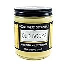 Old Books - Book Lovers' Soy Candle - 8oz Jar