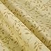 108'' Wide Quilt Backing Folio Vines Pale Yellow, Fabric by the Yard