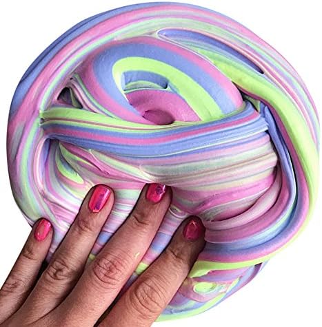 Tootu Fluffy Floam Slime Scented Stress Relief No Borax Kids Toy Sludge Toy (P)