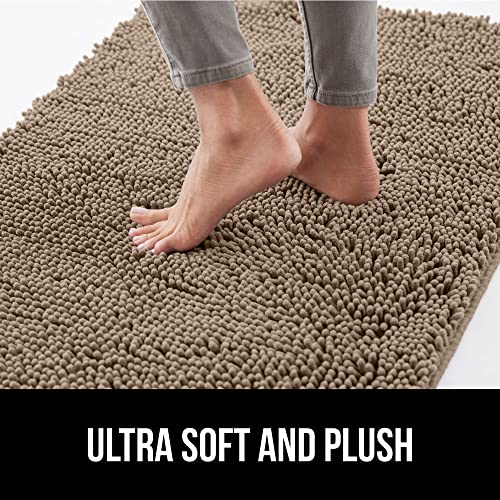 Gorilla Grip Soak Stopper Absorbent Indoor Chenille Doormat, Muddy Dog