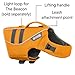 Ruffwear, Float Coat Dog Life Jacket for Swimming, Adjustable and Reflective, Wave Orange, Medium