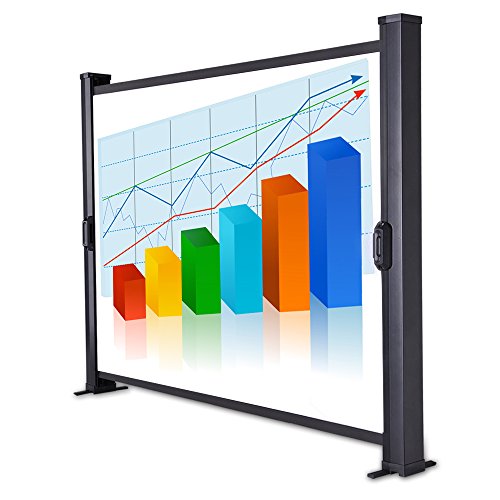 Yescom 30" diagonal tabletop mini projector screen…