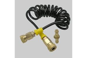 SQOTDR High Pressure Screw Fill Hydraulic Refueling Hose for Airforce Air Pump PCP Paintball