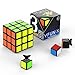 Speed Cube 3x3 VFunix Updated Structure and Vivid Colors Puzzle Cube with Cube Stand - Stickered Edition