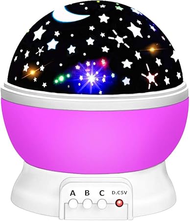 Friday Popular Best Toys For 2 10 Year Old Boys Night Light Lamp For Kids Top Best Christmas Xmas Gifts For Boys Age 2 10 Moon Star Light For Kids