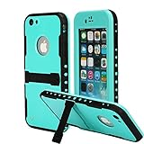 oneCase 4.7 inch Screen Case Protective Cover with Hand Strap & Headphone Adapter for Apple iPhone 6 - Blue