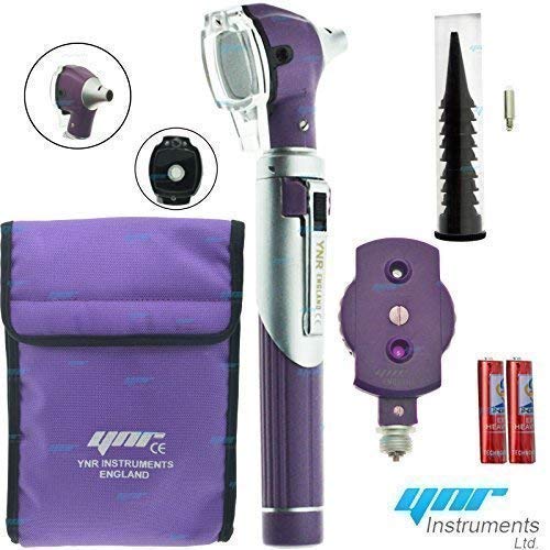 YNR England ® F.O Mini Otoscope Auriscope Fiber Optic ENT Medical