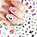 Disney Nail Art stickers Cartoon Decoration Mix 4-Pack (Alice & Sophia & Marie Cat)