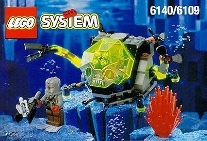 Lego Aquazone Stingrays Crab 6109 